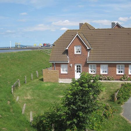 Direkt Am Deich - Ferienwohnung Oland Im Gaestehaus Am Badedeich Dagebüll Exterior foto